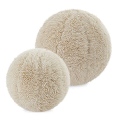 Abide Ball Sheepskin Pillows Set/2