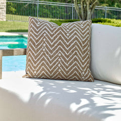 Argo Toffee Outdoor Pillow