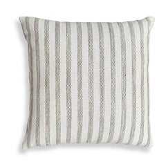 Basket Stripe Rattan Outdoor Pillow