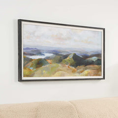 Above The Lakes Framed Landscape Print