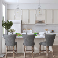 Arnaud Charcoal Counter Stool
