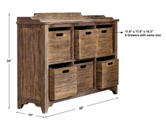 Ardusin Driftwood Hobby Cupboard