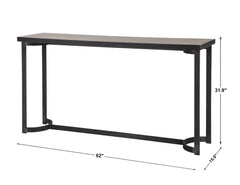 Basuto Steel Console Table