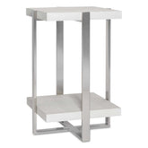 Arnaut White Accent Table