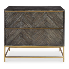 Armistead Dark Walnut Drawer Chest