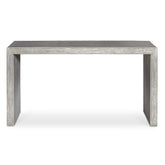 Aerina Aged Gray Console Table