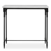 Bourges White Marble Console Table