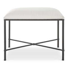 Avenham Small Black Framed Bench