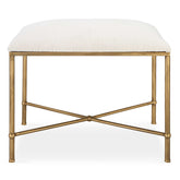 Avenham Small Gold Framed Bench