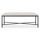 Avenham Black Framed Bench