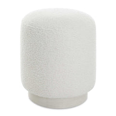 Avila White Ottoman