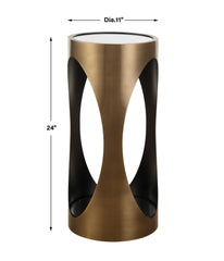 Achilles Brass Drink Table