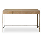 Aristotle Natural Wood Modern Desk