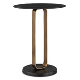 Aperture Brass Accent Table