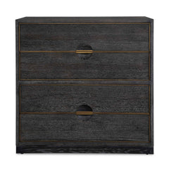 Besos 4 Drawer Walnut Chest