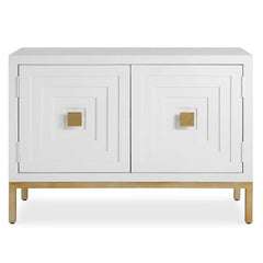Aiken White 2 Door Cabinet