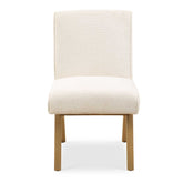 Blakely White Armless Dining Chair
