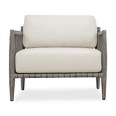 Borneo White Outdoor Lounge Chair