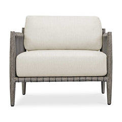 Borneo White Outdoor Lounge Chair