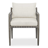 Borneo White Outdoor Dining Chair