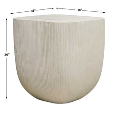 Alma Concrete Outdoor Side Table
