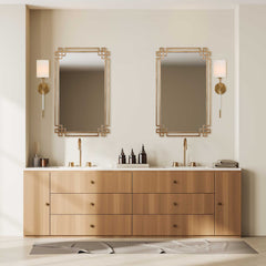 Awyr 1 Light Brass Sconce