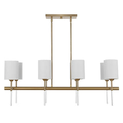 Awyr 8 Light Linear Chandelier