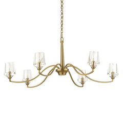 Barcelona 6 Light Brass Chandelier