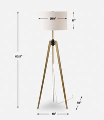 Anchorage Tri-pod Floor Lamp