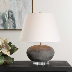 Beckley Gray Stone Table Lamp