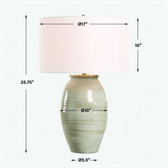 Amos Ceramic Table Lamp