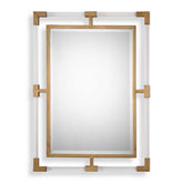 Balkan Modern Gold Wall Mirror