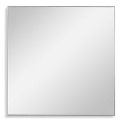 Alexo Silver Square Mirror