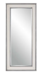 32 X 70 Metallic Trim Leaner Mirror