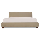 Beau King Storage Bed Warm Beige