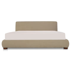 Beau Queen Storage Bed Warm Beige