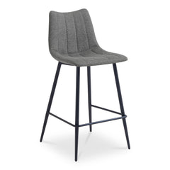 Alibi Counter Stool Dark Grey-Set of Two