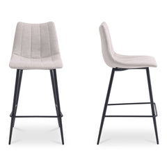 Alibi Counter Stool Beige-Set of Two