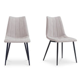Alibi Dining Chair Beige-Set of Two