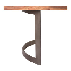 Bent Dining Table Large Brown