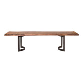 Bent Dining Table Extra Small Brown