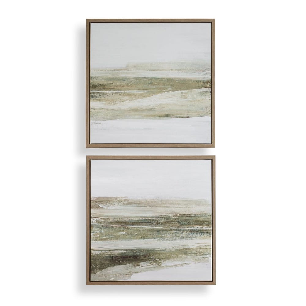 All Of A Sudden Framed Canvases Set/2