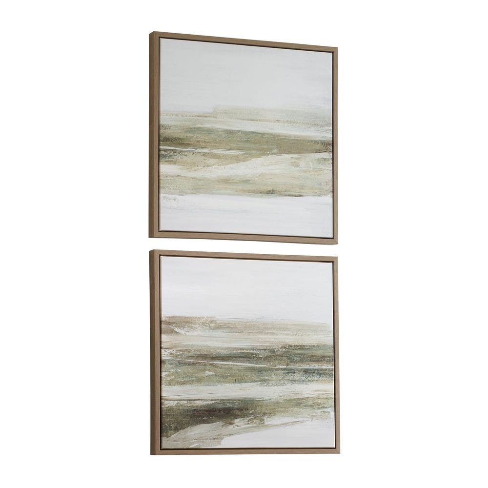 All Of A Sudden Framed Canvases Set/2