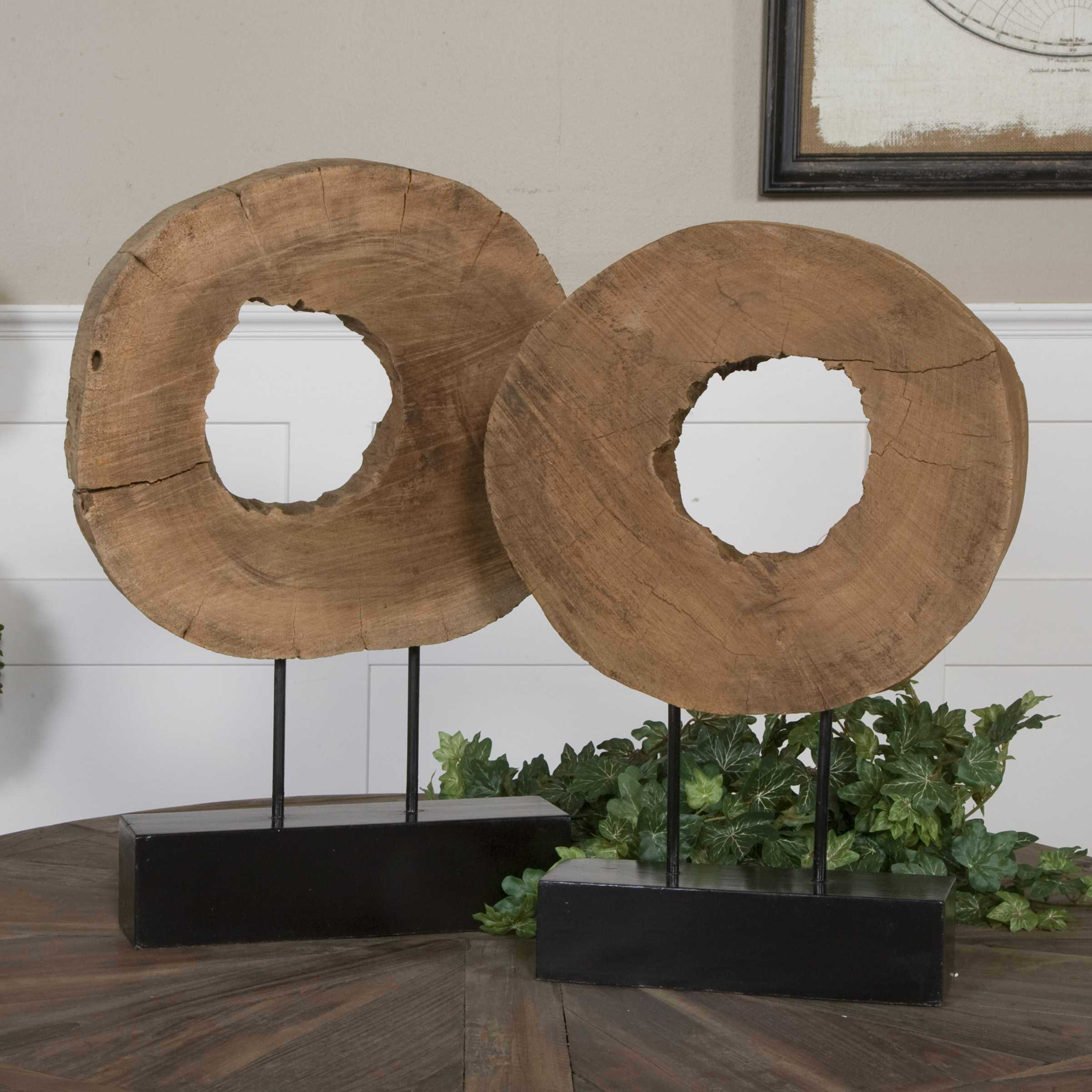 Ashlea Wooden Sculptures Set/2