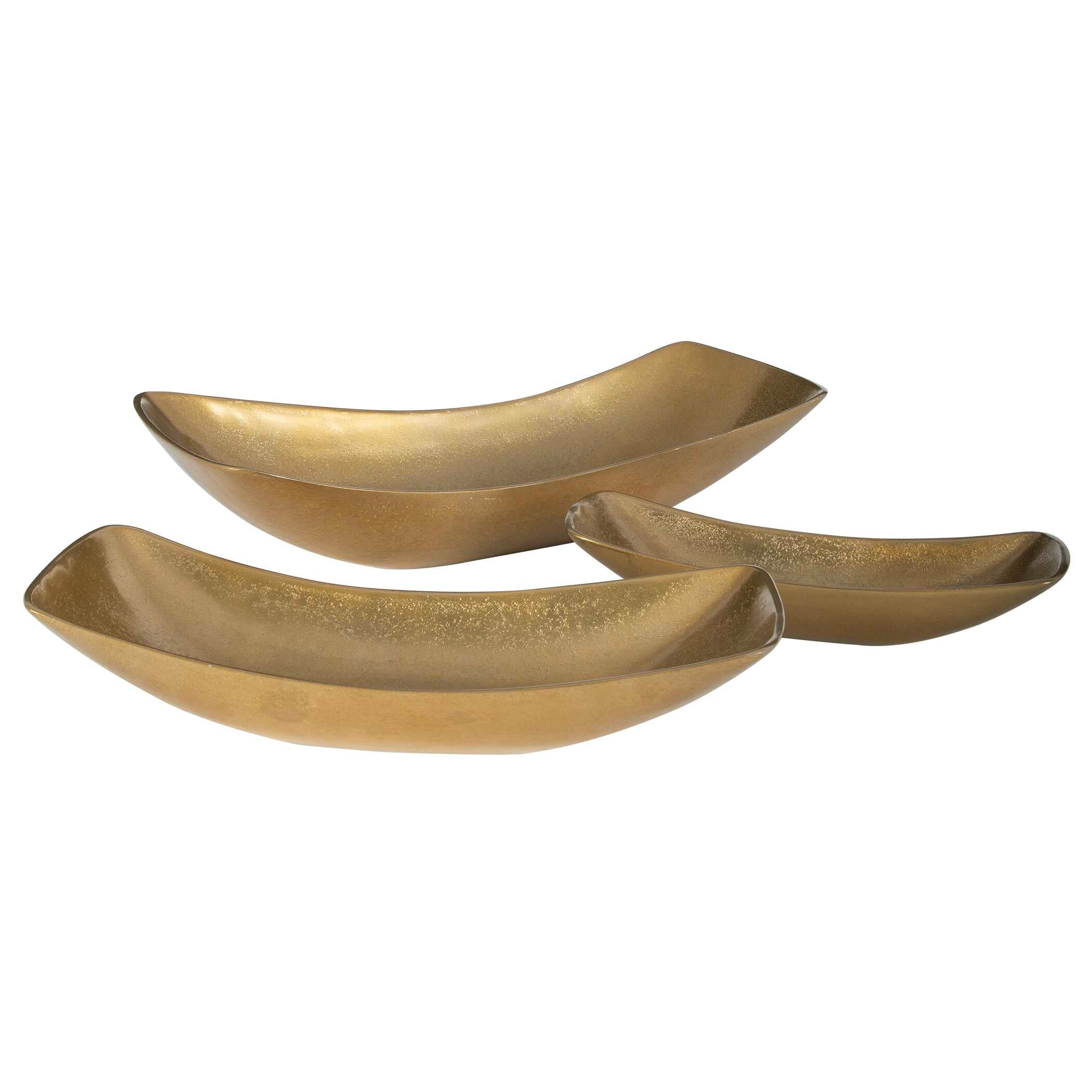 Anas Antique Brass Bowls Set/3