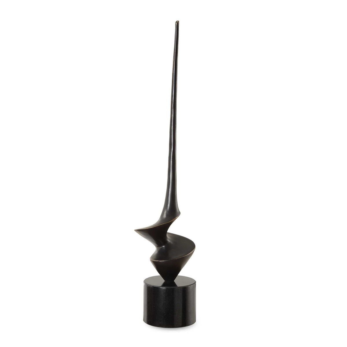 All Twisted Bronze Sculpture