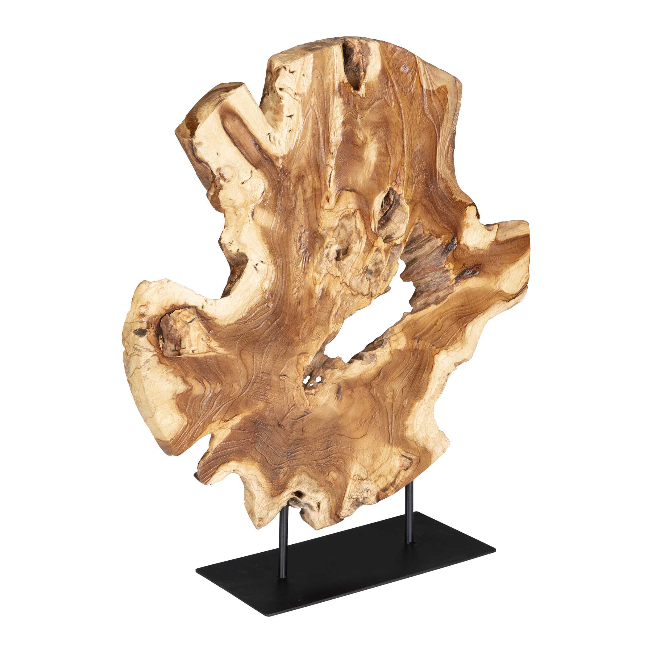 Bahati Wood Natural Sculpture