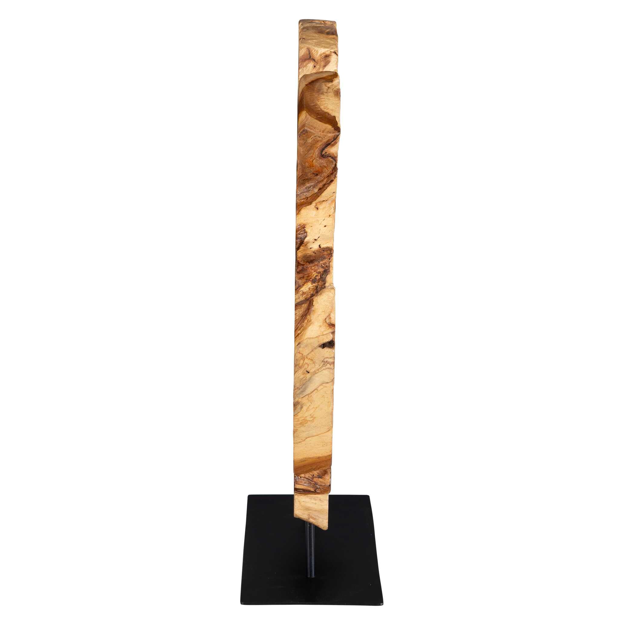 Bahati Wood Natural Sculpture