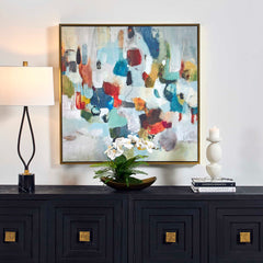 As We Say Framed Abstract Art