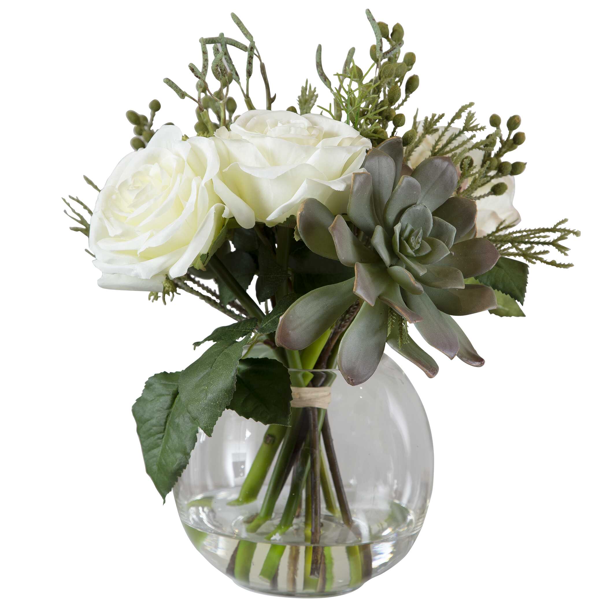 Belmonte Floral Bouquet & Vase